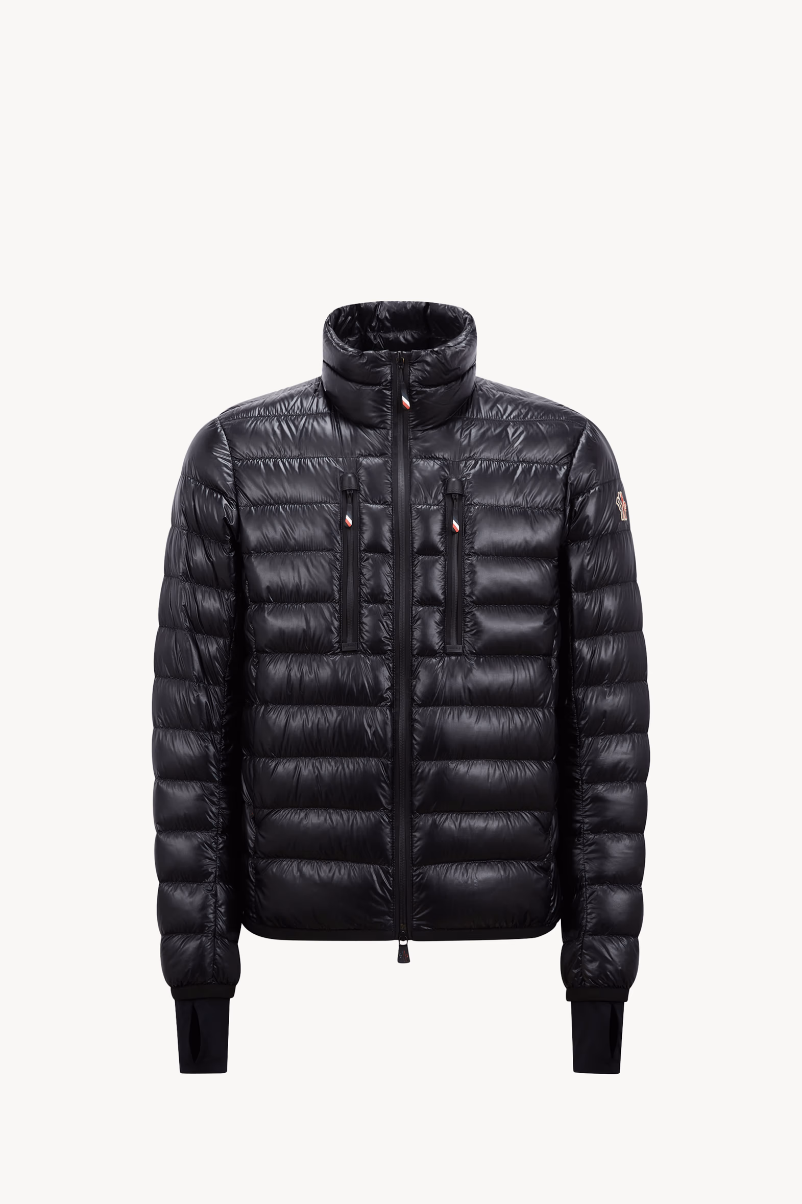Plumífero corto plegable Hers Hombre Negro Moncler 2